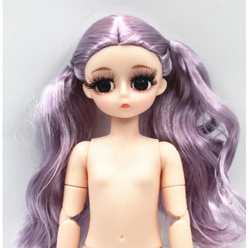 With Makeup 28cm Sleep Doll Series Jionts Baby Dolls 12 '' BJD Doll Toys for Girls One Clothes Gift Dress Up Toys for Children