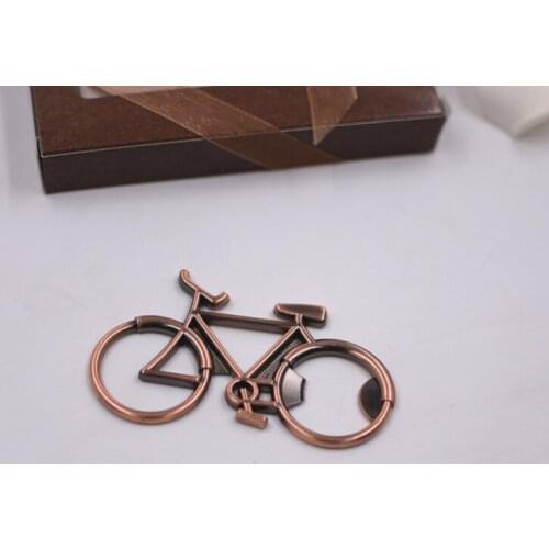 Metal Beer Bottle Opener Cute Bike Bicycle Keychain Key Rings For Lover Biker Bottle Openers Creative Gift For Cycling lin2361