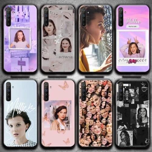 Stranger Things Millie Bobby Phone Case For OPPO Realme 6 Pro Realme C3 5 Pro C2 RENO2-Z A11X XT