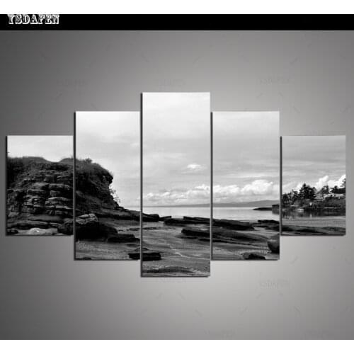 Op de muur HD print olieverf Film modulaire foto Scenery poster kind room decor woondecoratie 5 stks canvas art z201