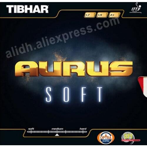 Original Tibhar Aurus Soft pimples in table tennis rubber fast attack with loop table tennis rackets racquet sports