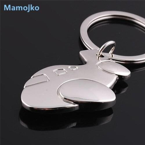 Mamojko Simple Cartoon Airplane Pendant Key Chain Fashion Car Key Ring For Men Women Charm handBag Ornament Key Holder Gifts