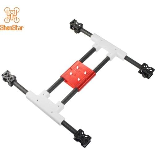 ShenStar H467 467mm Quadcopter Frame H-shaped with 16mm Carbon Tube for 10-12inch Propeller Support 2212-4108 920-700kv Motor