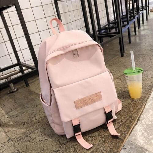 Pink Teen Backpacks Women Backpack School Bags for Teenage Girls 2020 Large Lightweight Waterproof Oxford Student Bagpack Female