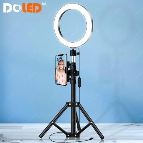 New Selfie Ring Light with Stand Circle Lamp with Tripod for Makeup Artists Live Streaming Taking Selfie Video on YouTube Tiktok