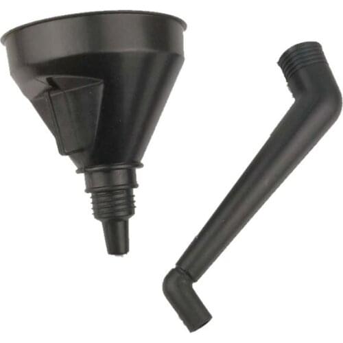 T8WF Universal Car Motorcycle Pour Oil Tool Petrol Kerosene Plastic Filling Funnel with Soft Pipe Spout