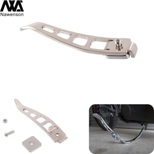 Motorcycle Jiffy Stand Extension Kit Side Stand Assist Tool Accessories for Dyna 1993-2017