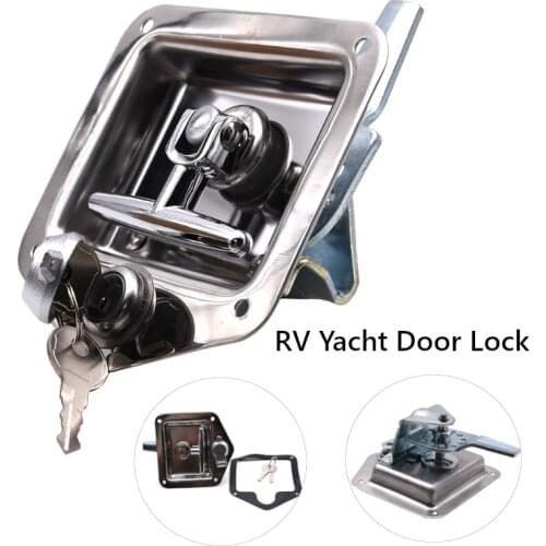 1/2/3Pcs Stainless Steel RV Yacht Door Lock Door Lock Latch For Boat RV Camper Vehicles Panel Latch caravan accessories