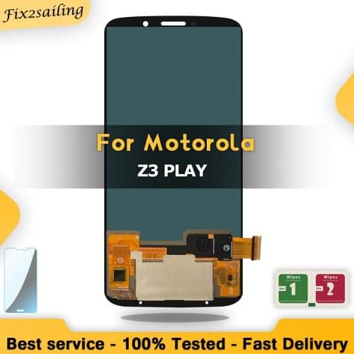 100% New LCD For Moto Z3 Play XT1929 Display LCD Touch Screen Digitizer Assembly Replacement parts