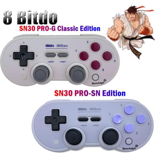 8Bitdo Gamepad for Nintendo Switch Android Controller Joystick Wireless Suoport-Bluetooth Controller SF30 Pro SN30 Pro GamPad