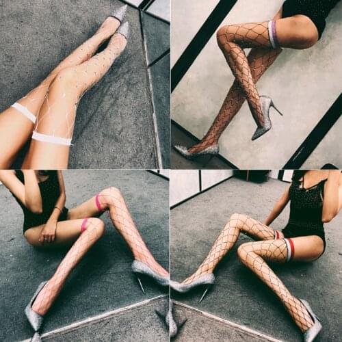 Best Selling Adult Stockings White Black Rose Red Ultra-Thin Sexy Stockings Hollow Shape High Elastic Tight Nylon Stockings