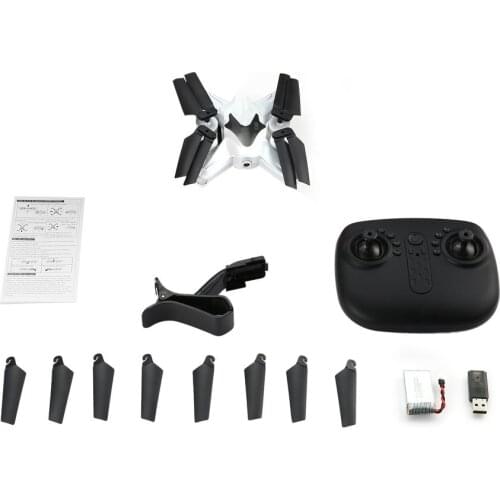 D70WG2.4G 6-axis RC Drone with 720P Wifi Camera FPV RC Foldable Quadcopter Aircraft with Altitude Hold Headless 3D Flips Speed