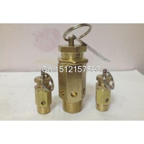 DN8 1/4" DN10 3/8" DN15 1/2" DN20 3/4"PT Male Air Compressor Safety Pressure Relief Valve A21W-16T 3/5/7/8/10/11/12.5/15KG