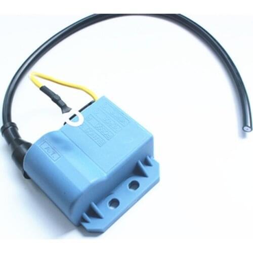 Vespa Electronic Cdi Unit Ignition Coil For Vespa Px 125 150 200 with 1 pcs 3D vespa Sticker red gold black silver color