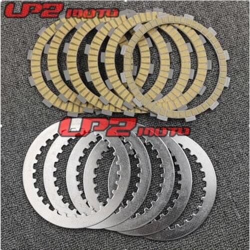 Clutch Friction Disc Plate Kit For Honda CB-1 CB400F 1989-1990 CBR400 NC23 1986-1993 CBX400F CBR600F Hurricane 1987-1990