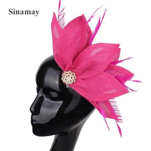 Emerald Green Fashion Hair Headwear Wedding Hair Clip Fascinator Accessories Formal Occasion Ladies Headdress New Design Mesh