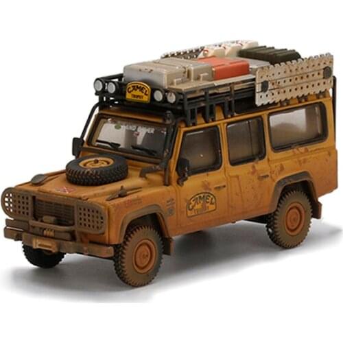 1:64 Scale MINI 110 Long Axle SUV Mud Version Car Model Alloy Metal Diecast & Toy Vehicle F Collection Gifts Souvenir Display