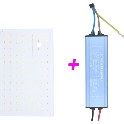 LED Chip 50W 100W High Power SDM2835 LED Chip with LED driver Indoor Outdoor DC150V Lamp LED Light Beads DIY