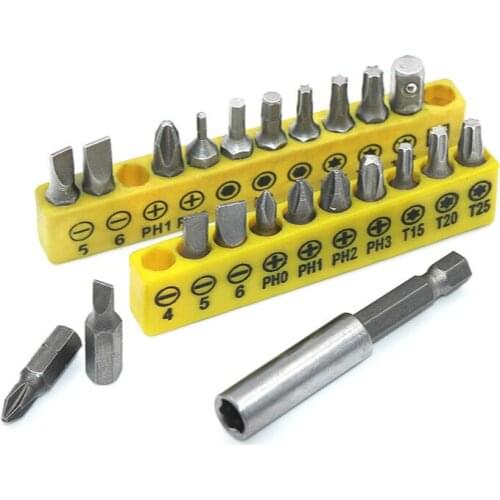 10/12/33Pcs Magnetic Drill Screwdriver Set Bits Repair Tools 1/4" Hex Shank Screwdriver Bit Kit Hand Tools for Power Drills