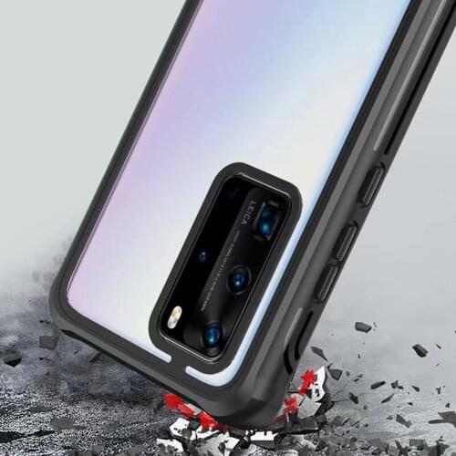 Shockproof Rugged Armor Phone Case for Huawei Mate 20 30 P30 P40 Pro Protective Heavy Duty Full Body Hybrid Clear Cover for Huaw