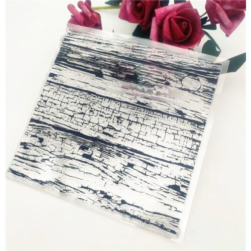 14*14CM Tree Pattern Transparent Clear Stamps / Silicone Seals Roller Stamp For DIY Scrapbooking Photo Album/Card Making