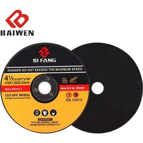 115mm 4.5 Inch Metal Cutting Disc Resin Cut Off Wheels Fiber Circular Rotating Tool Dremel Saw Blades Electric Accessories 10Pcs