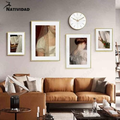 Nordic Minimalism Canvas Painting Wall Art Decor Black and White Abstract Line Poster Living Room Bedroom Home Decoration