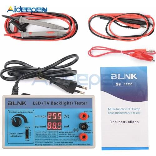 LED Lamp Bead and Backlight Tester no Need Disassemble LCD Screen All LED Strips Lights Repair Test Output 0-240V