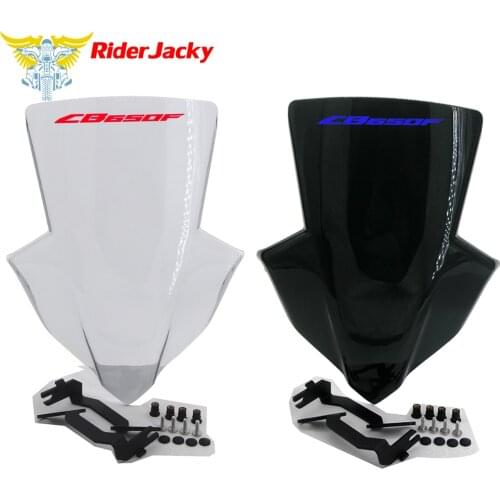 For Honda CB650F CB 650F CB650FA 2014 2015 2016 2017 2018 2019 2020 Motorcycle Windshield Wind deflector Flyscreen Windscreen