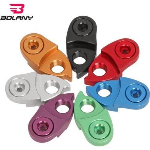 BOLANY Rear Derailleur Plus Long Tail Hook Flywheel Extender CNC Bicycle Tail Hook Mountain Bike Accessories Freewheel 10 Alloy