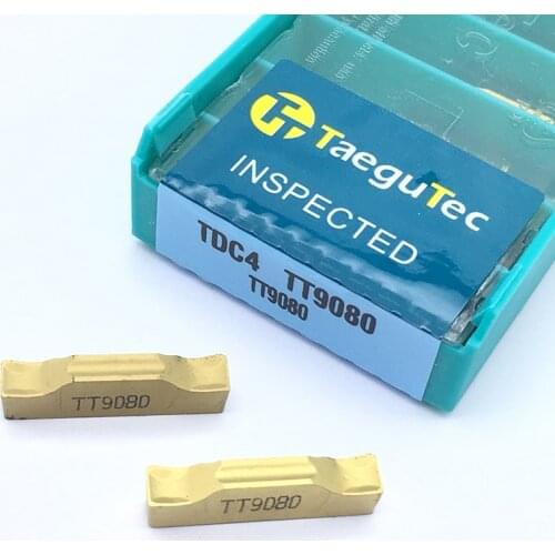 100% Original Sale 10PCS TDC4 TT9080 Grooving Carbide Inserts Cutting Lathe Turning Tools CNC Tools Lathe Cutter