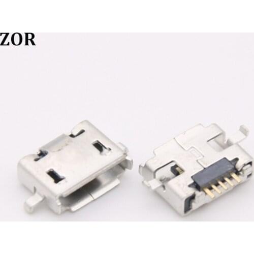 2PCS Micro USB jack connector for Millet 1S Gionee S606 gn180 OPPO 3 Amoi n820 N82T29 R805 R801 mini USB charging socket