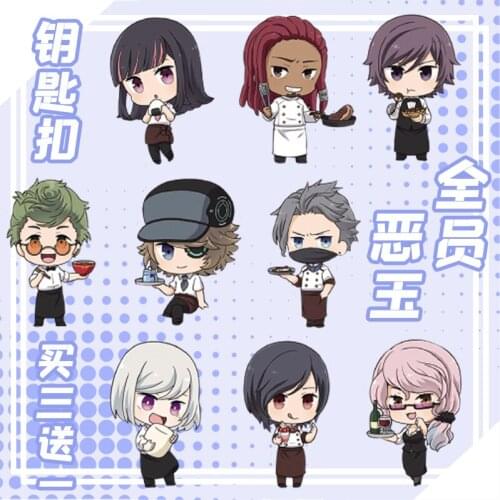 Akudama Drive 6cm Acrylic Model Toy Keychain Keyring Pendant #7340 Kids Toy