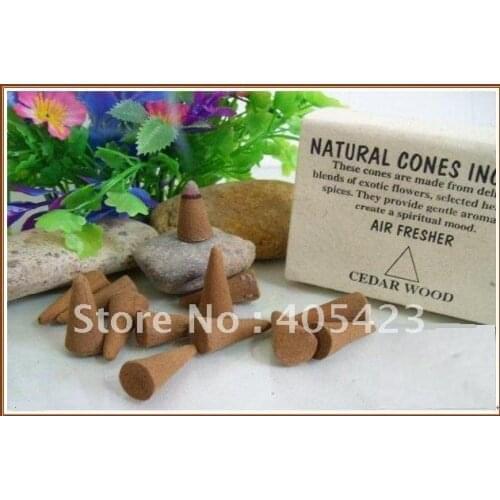 Free shipping!Natural Nepal Aroma cone incense,air fresher,high quality,25pcs/box,3box/lot