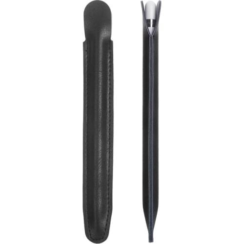 Apple Pencil Case Apple Pencil Cover High Quality Pu Leather Pencil Box Flannelette