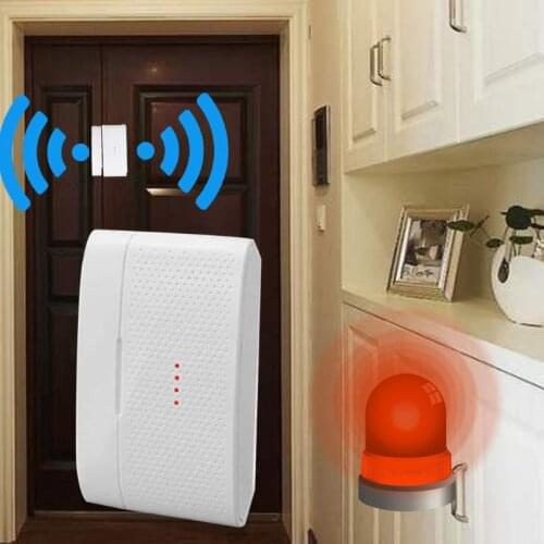 433MHZ Transmission Frequency Wireless Window Door Sensor WiFi Magnetic Detector Home Smart Alarm System