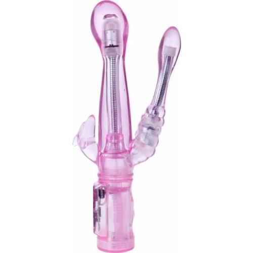 G Spot Dildo Double Vibrator Sex Toys 6 Speed Rushed Bendable Penetration Vibrator Sex Products for Women ZD0096
