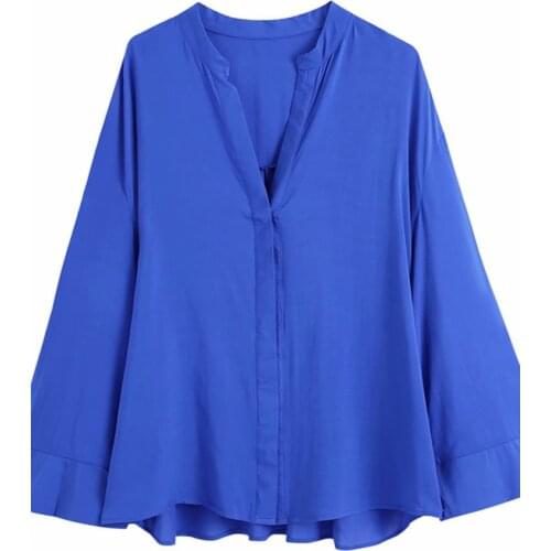 LLYGE Light Blue Blouses