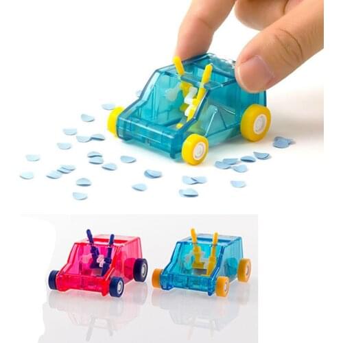 Mini Car Table Dust Cleaning Trolley Desktop Dust Cleaner Kid novelty car toys Pencil Eraser Dust Sweeper for home school