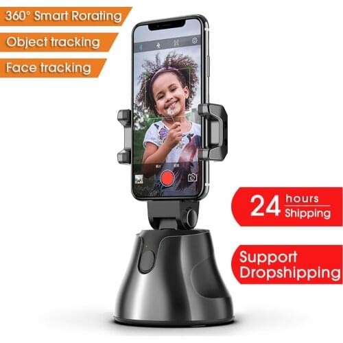 New Apai Genie Auto Smart Shooting Selfie Stick Object Tracking Holder All-in-one Rotation Face Tracking Camera Phone Holder