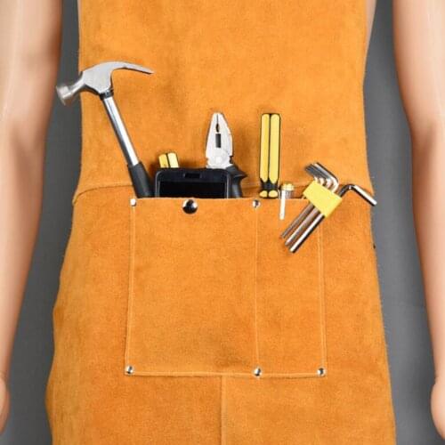 Full Length Welders Welding Apron Heavy Duty Thick Cloth Blacksmith Apron