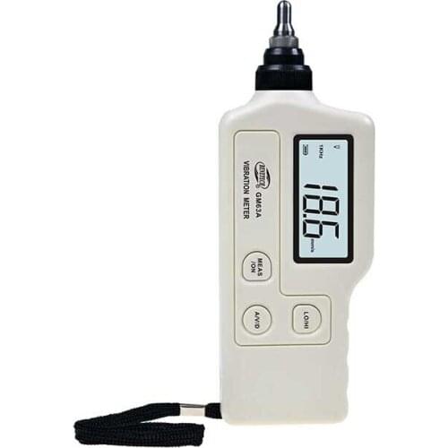 Portable GM63A Digital LCD Backlight Vibrometer Vibration Sensor Analyzer Tester Meter