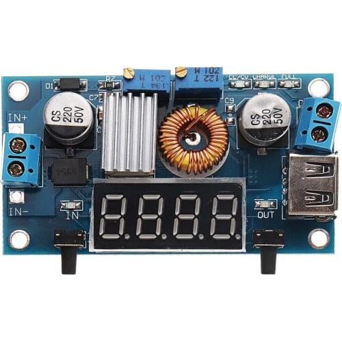 Constant Voltage Constant Current Step Down Module With LED Display Battery Charging Board DC 5-36V