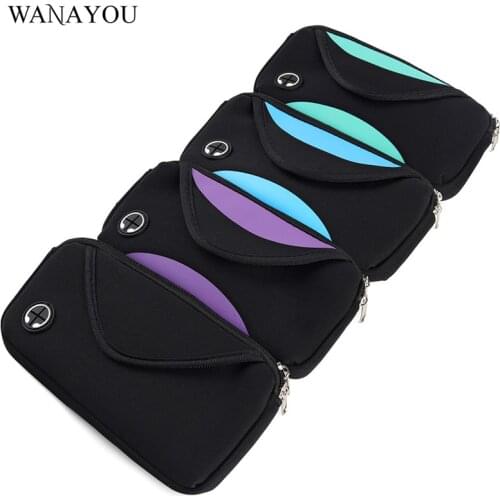 WANAYOU Waterproof Running Waist Bag,Unisex Sport Waist Pack,Mobile Phone Holder Pouch Bag,Gym Fitness Sport Running Belt Bag