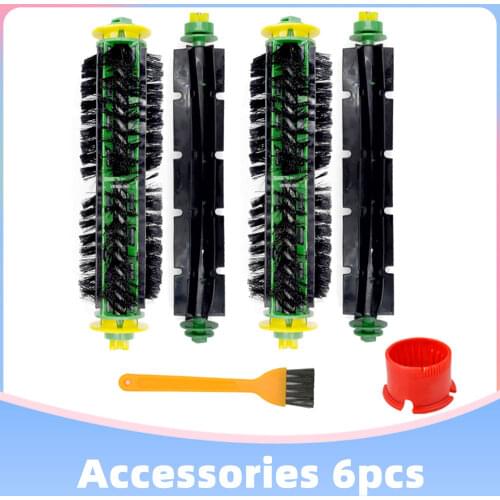 Replacements Flexible Beater Brush Fit for iRobot Roomba 500 Series 520 530 540 550 560 Household Robotic Vacuum Cleaner Parts