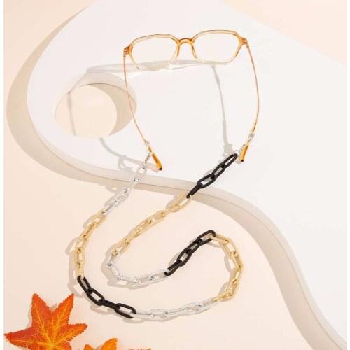 Eyeglass Chains Face Mask Chain Necklace Sunglasses Eyewear Strap Holder Reading Glasses Retainer For Women