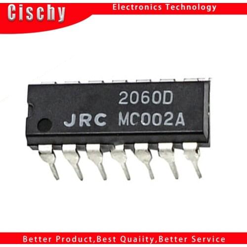 1PCS NJM2060D 2060D JRC2060D DIP14