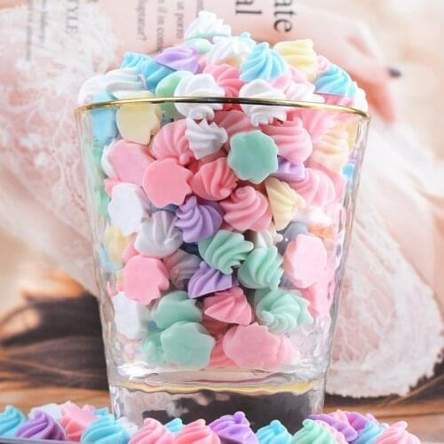 20pcs/lot Chocolate Candy Resin Flatback Flat Back Cabochon DIY Craft Decoration Miniature Resin Food Embellishments