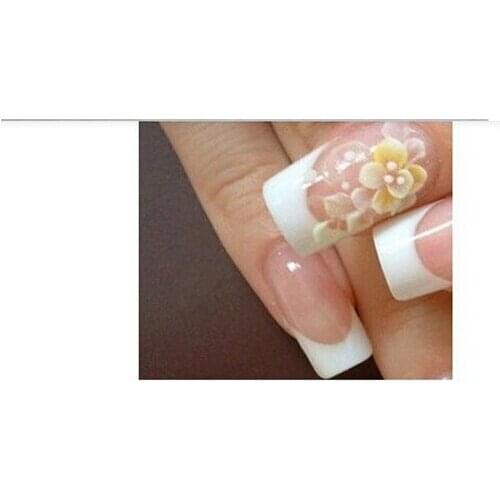 48pcs/pack French Nail Stickers Manicure Strip Nail Art Form Finger Tip Guides Sticker DIY Line Tips Stickers & Decals