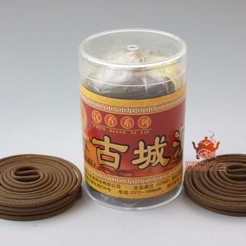 Agalloch eaglewood incense coils,4.5cm 60 coils 1h.Quality incense.Famous Gucheng Incense.Natural ingredients,be good to health